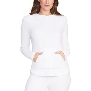 Barefoot Dreams Womens  Cozy Hoodie, White